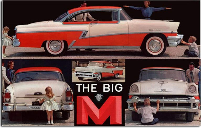 1956 Mercury Auto Advertising
